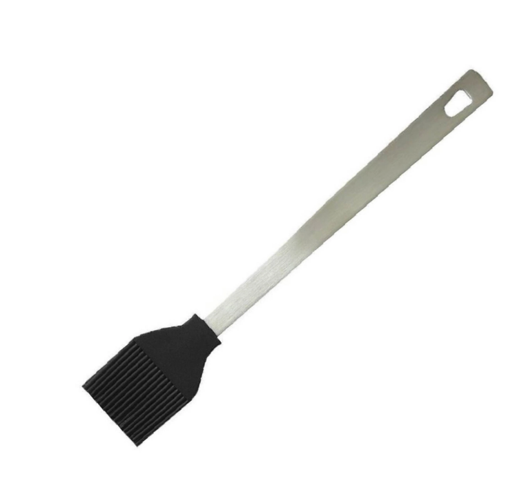 Mastrad - Cọ quét bằng silicon màu đen / màu đỏ  - 26cm