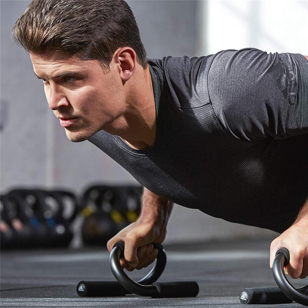 Dụng Cụ Tập Hít Đất chống đẩy cầm Tay, Tay nắm chống đẩy YOGA chính hãng SPORTY chất liệu thép cứng cao cấp