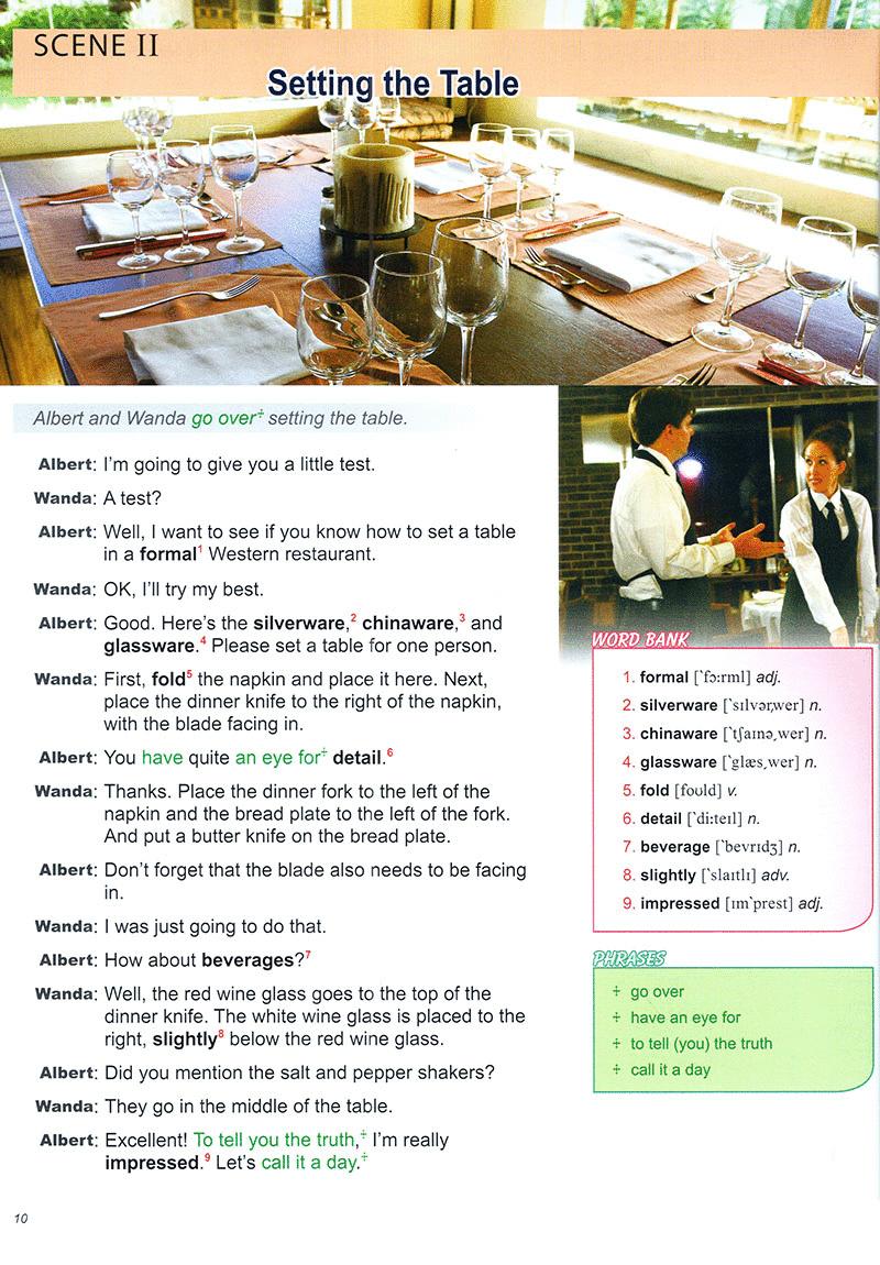 Sách Restaurant English