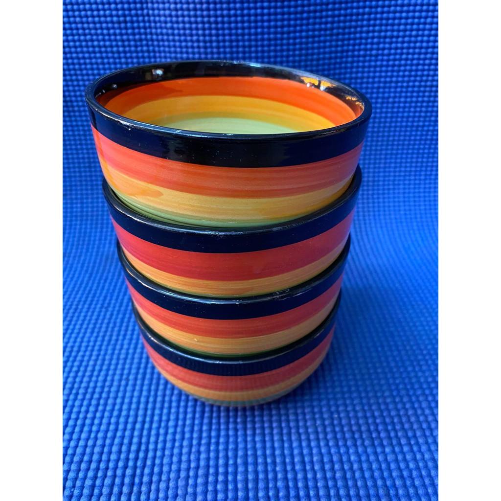 Tô 7 cầu vồng cao cấp 17 cm