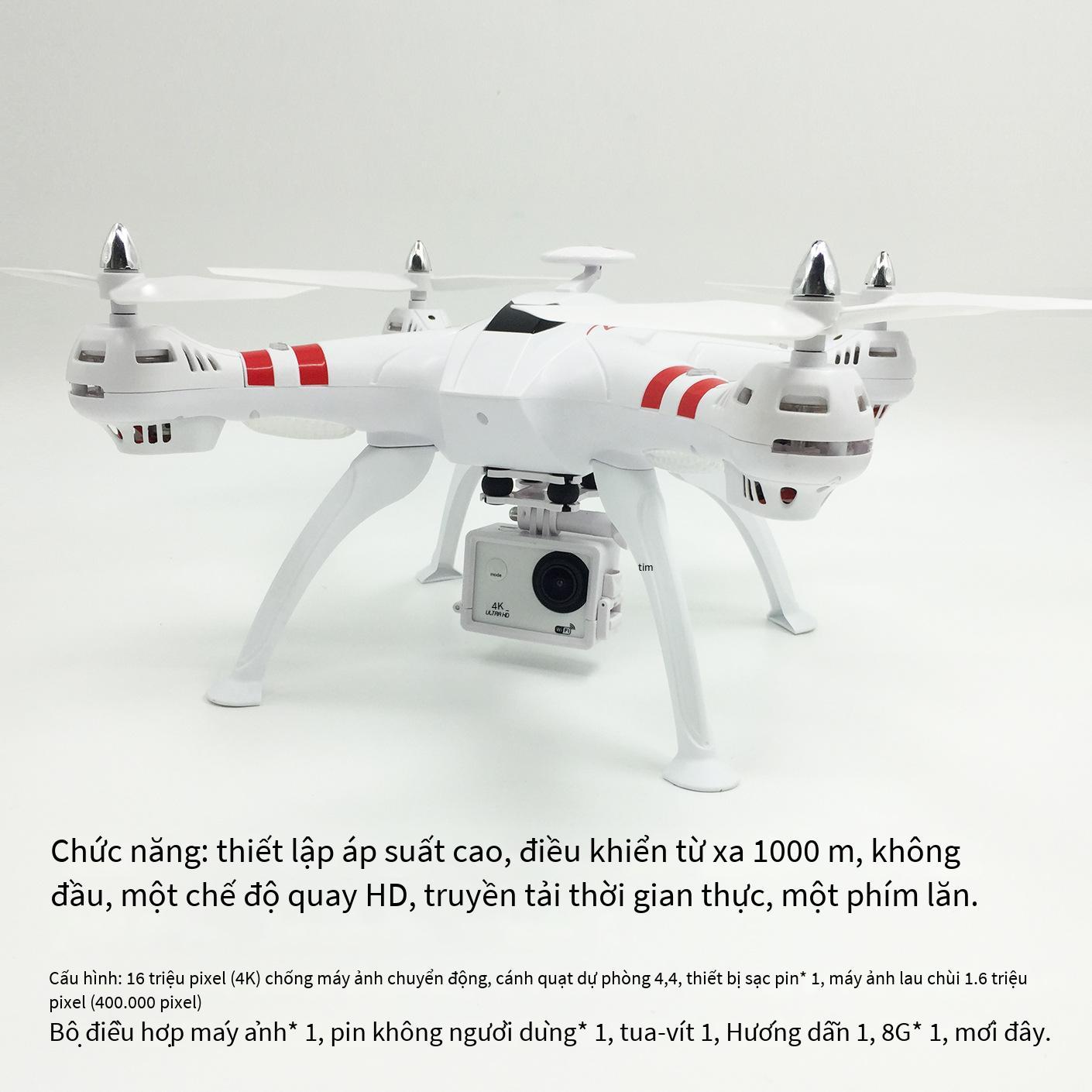 Phong cách mới nhất của động cơ không chổi than quadcopter Chụp ảnh trên không 4K FPV chuyên nghiệp UAV chiều cao cố định GPS tự động quay lại