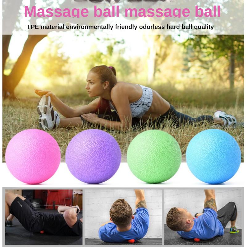 Massage Ball 6.1cm Fascia Ball Lacrosse Ball Yoga Yoga Thư giãn giảm đau Bóng di động Bóng vật lý trị liệu Ball Color: YJ08-Purple