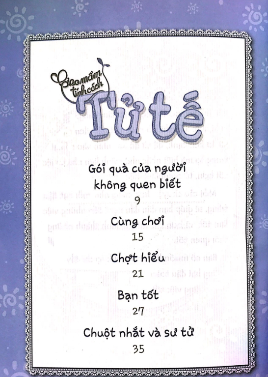 Gieo Mầm Tính Cách - Tử Tế (Tái Bản)