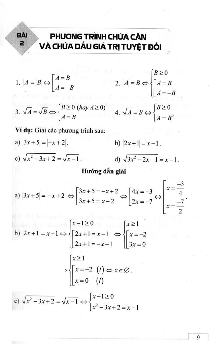 Sách - Hướng Dẫn Tự Ôn Thi Tuyển Sinh Vào Lớp 10 Môn Toán
