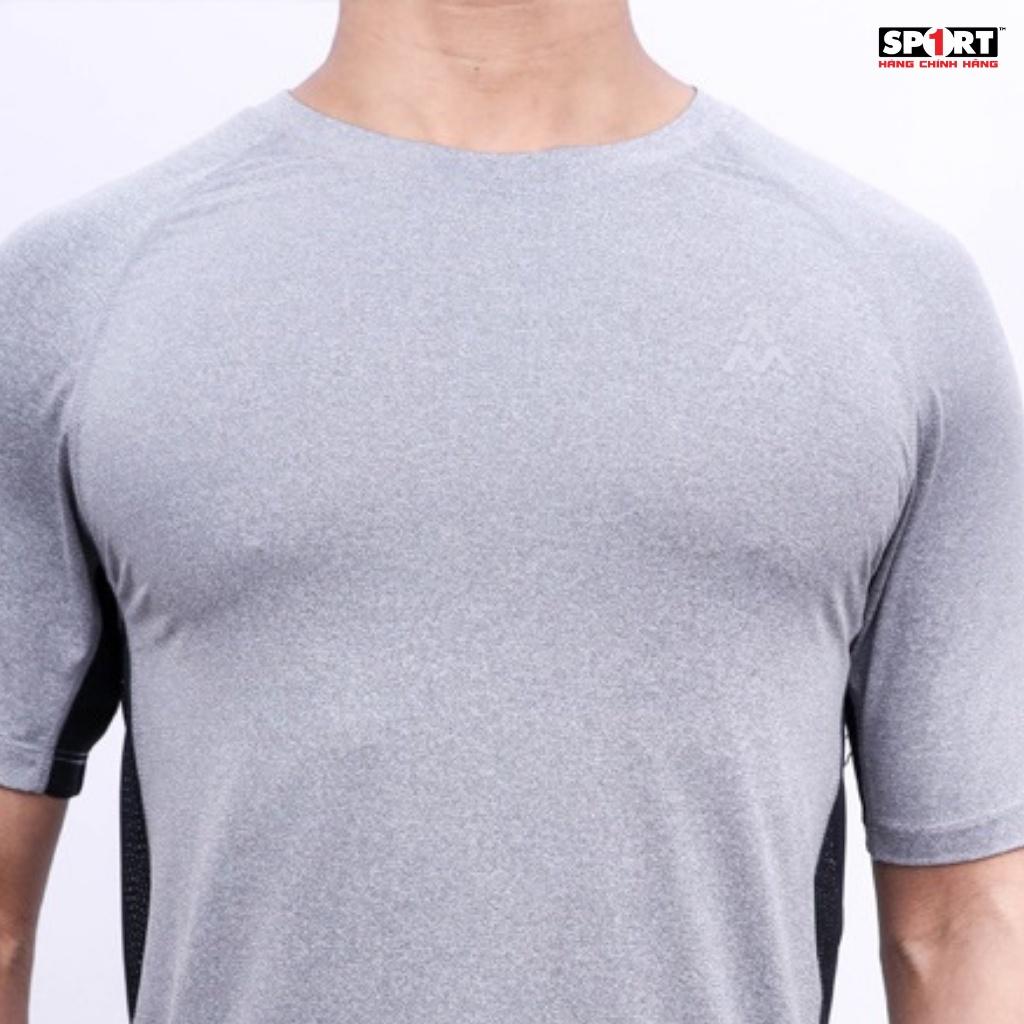 Áo T shirt Running Nam AM Cổ Tròn Cộc Tay Dáng Regularfit Thoải Mái TS05