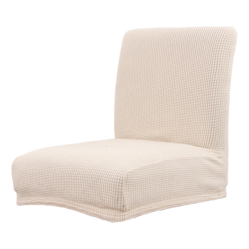 2pcs Elastic Chair Seat Cover Bar Stool Slipcover Protector for Salon Pub