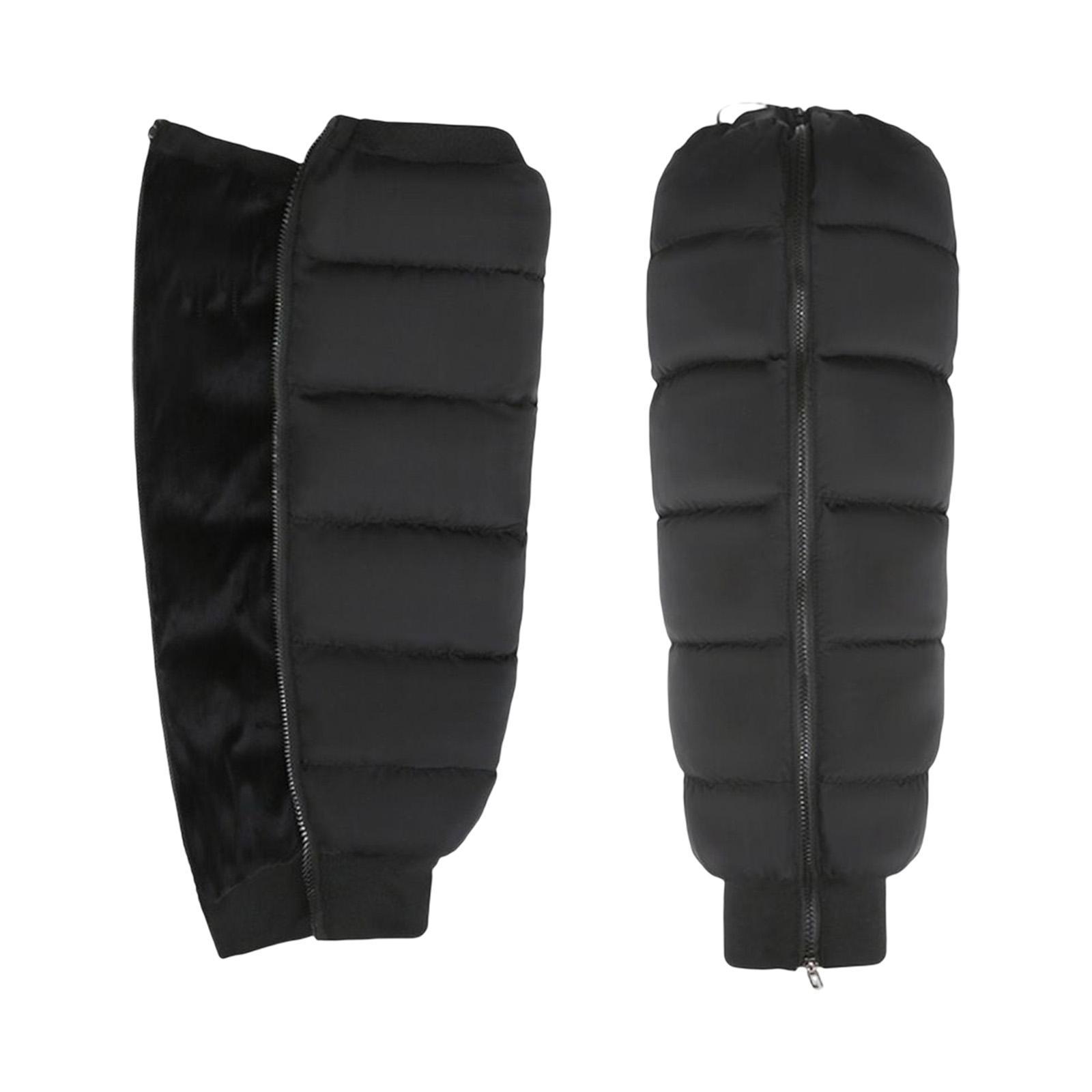 1 Pair Winter Cycling Knee Pads Leg Sleeve Leggings Warmer Unisex for Skiing