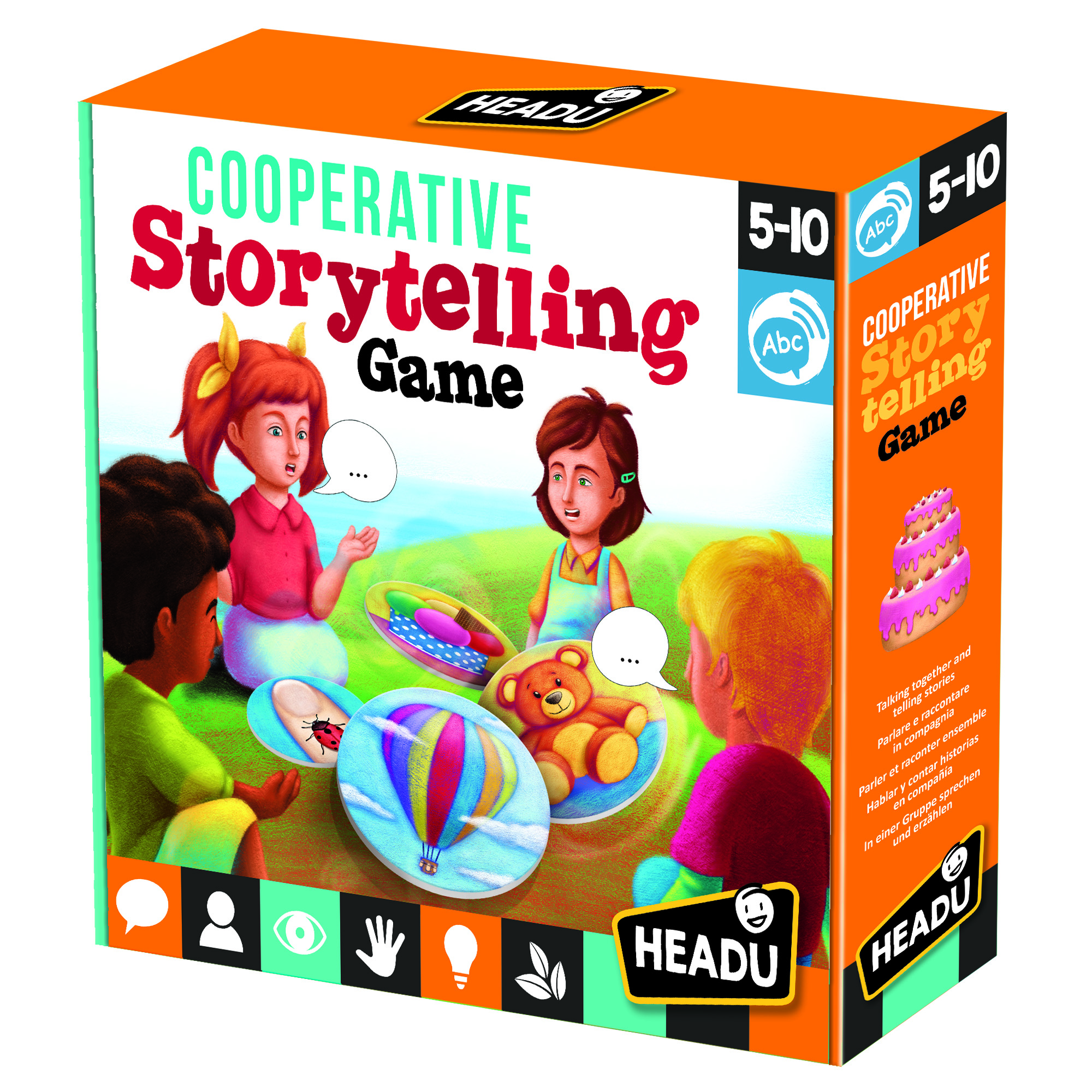 COOPERATIVE STORYTELLING GAME - Bộ thẻ chơi giúp phát triển kỹ năng ngôn ngữ cho trẻ từ 5-12 tuổi