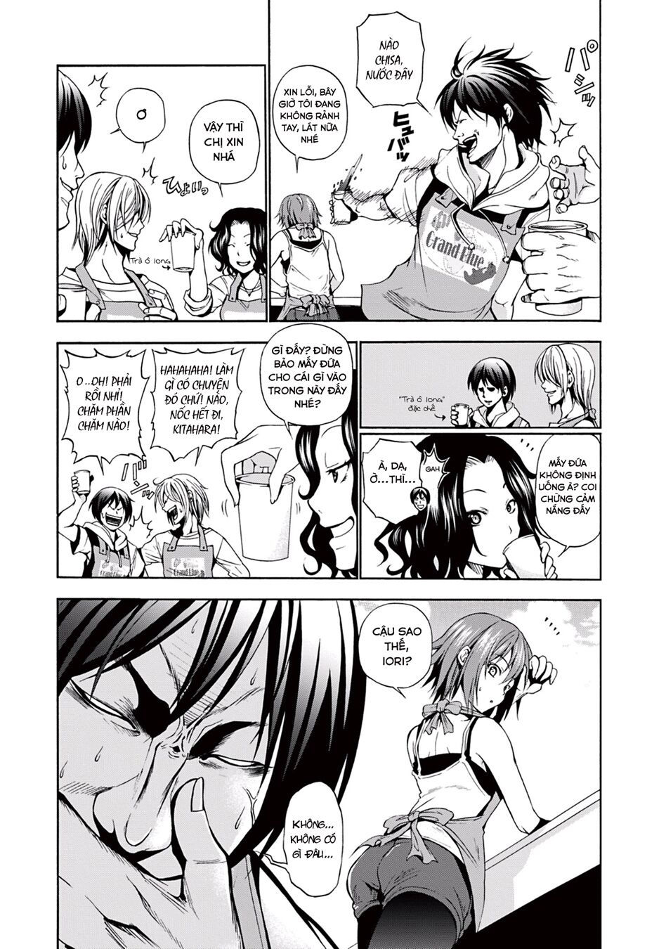 cô gái thích lặn - grand blue chapter 6 13