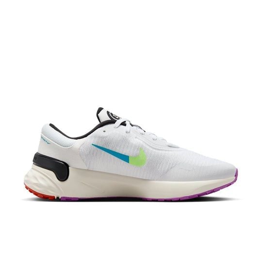 Giày chạy bộ nam NIKE RENEW RUN 4 SE - WHITE/FUCHSIA DREAM-BLACK-BLUE LIGHTNING - 8.5 US