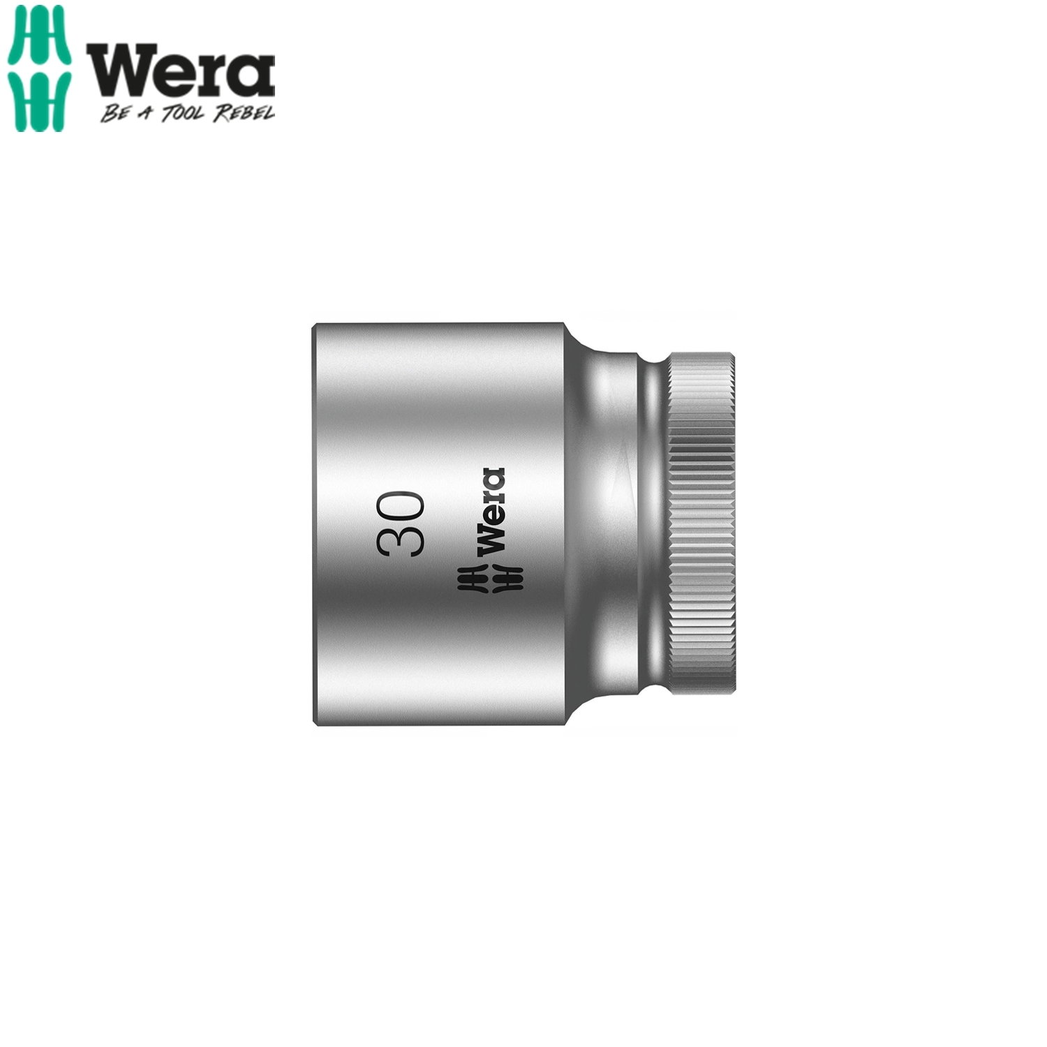 Đầu tuýp 30mm Wera 05003616001 8790 HMC Zyklop socket đầu vào 1/2"