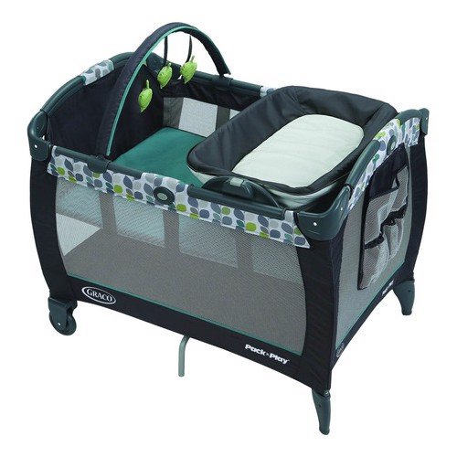 GIƯỜNG CŨI TRẺ EM GRACO REVERSIBLE SEAT AND CHANGER 9D32BODHK