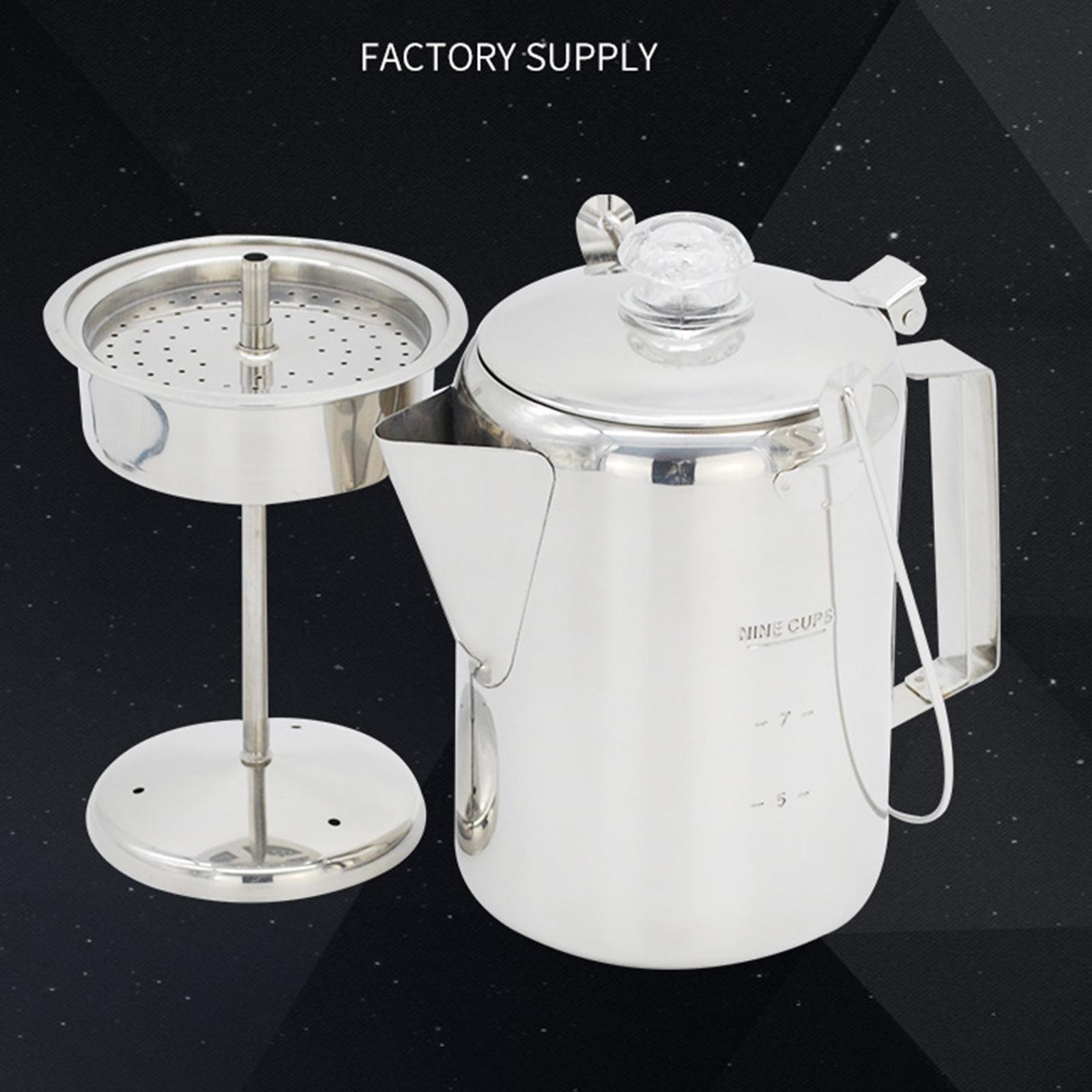 Portable Camping Coffee Cup French Filter Coffee Maker Cookware