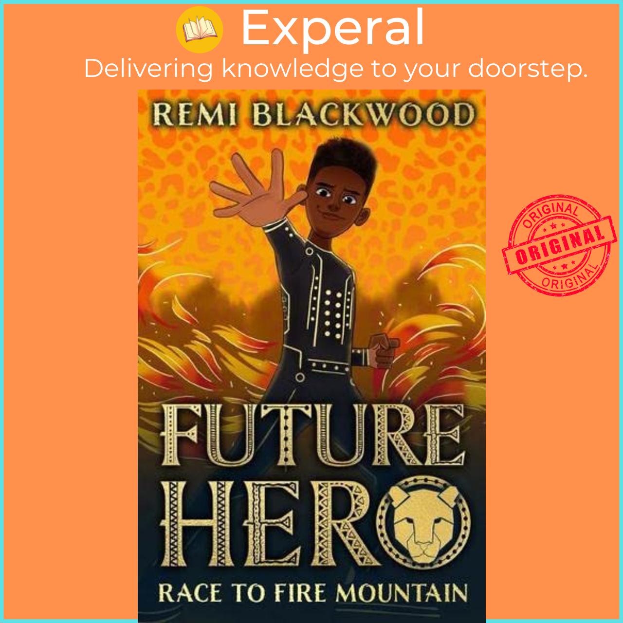 Sách - Race to Fire Mountain by Remi Blackwood (UK edition, paperback)