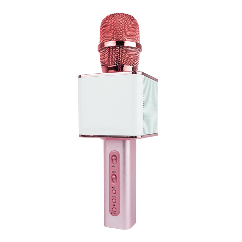 Micro Karaoke Bluetooth Chuyên Nghiệp Cho Giọng Hát Chất Lượng PKCB64 ROSE GOLD - Hàng Chính Hãng