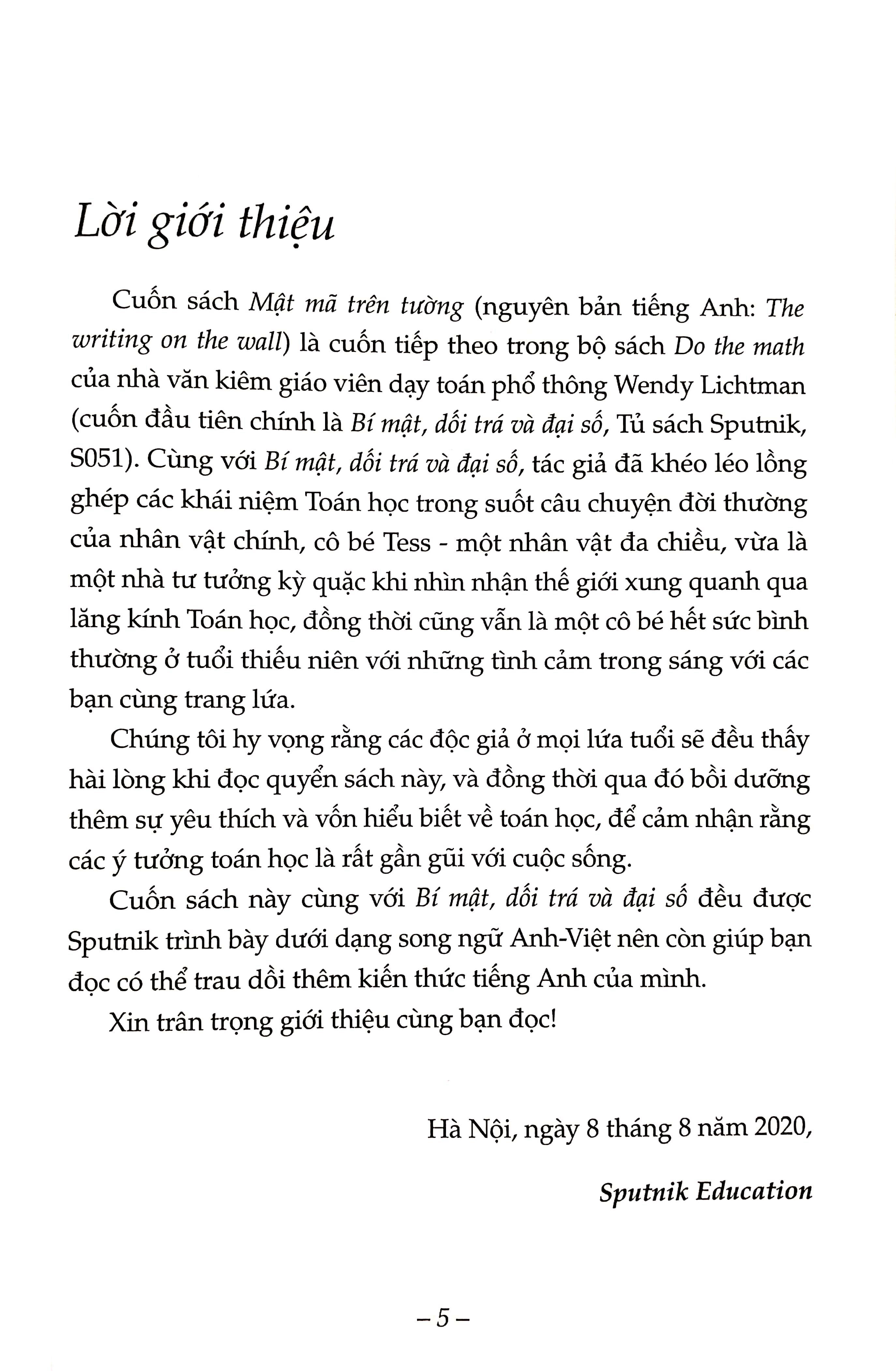 Mật Mã Trên Tường
