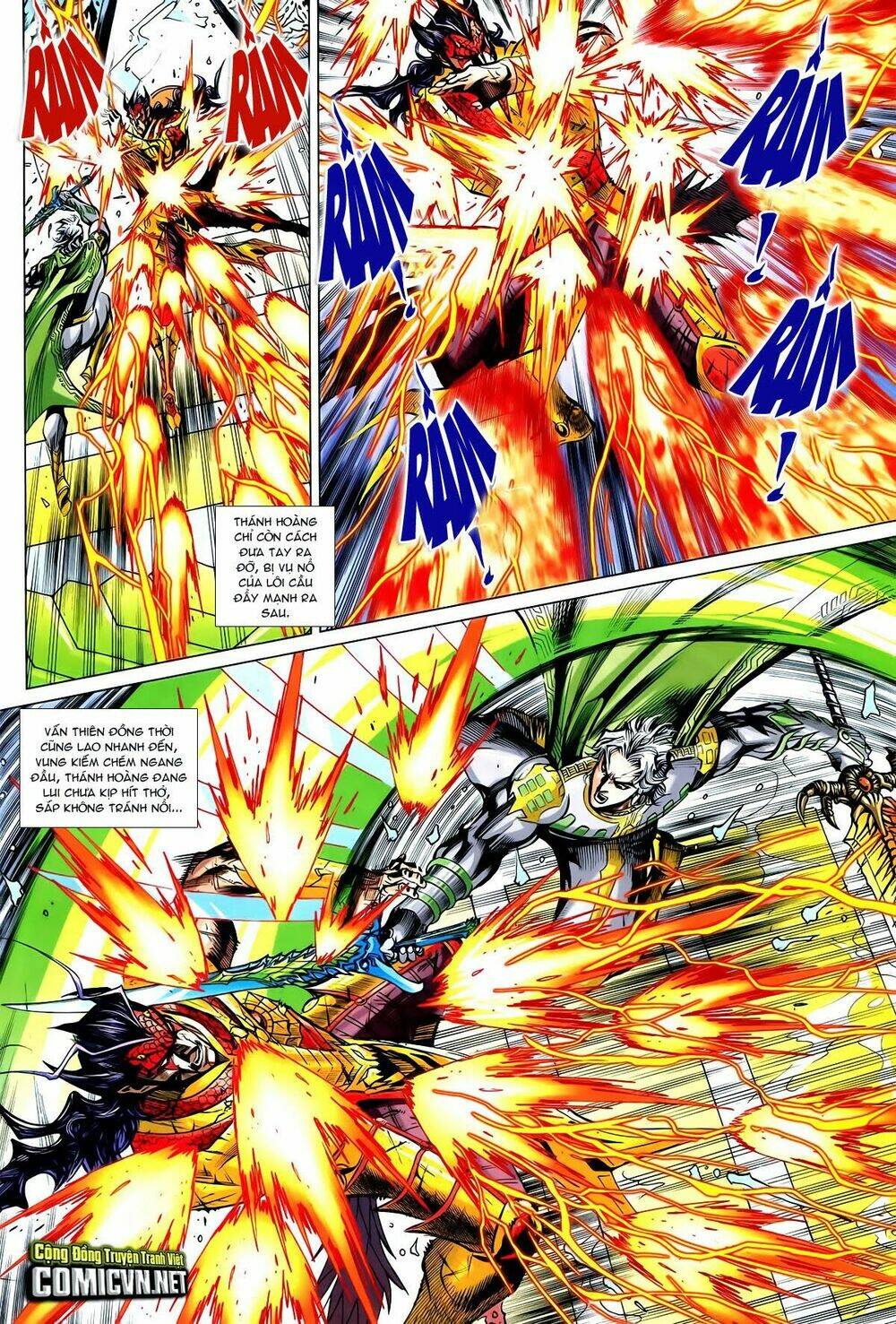 thần binh vấn thiên chapter 35 14