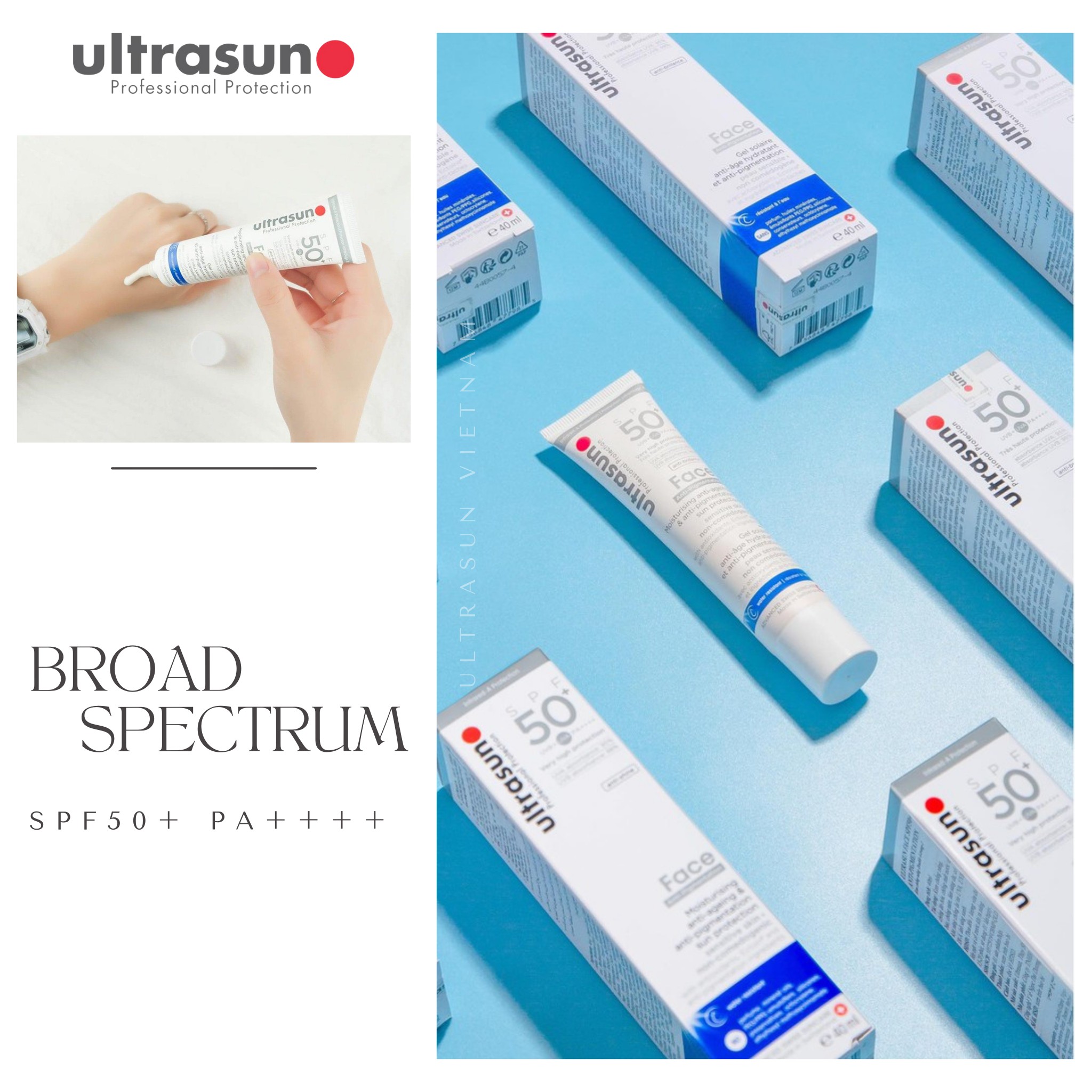 Kem Chống Nắng Ultrasun Face Anti Age & Anti Pigmentation SPF 50+
