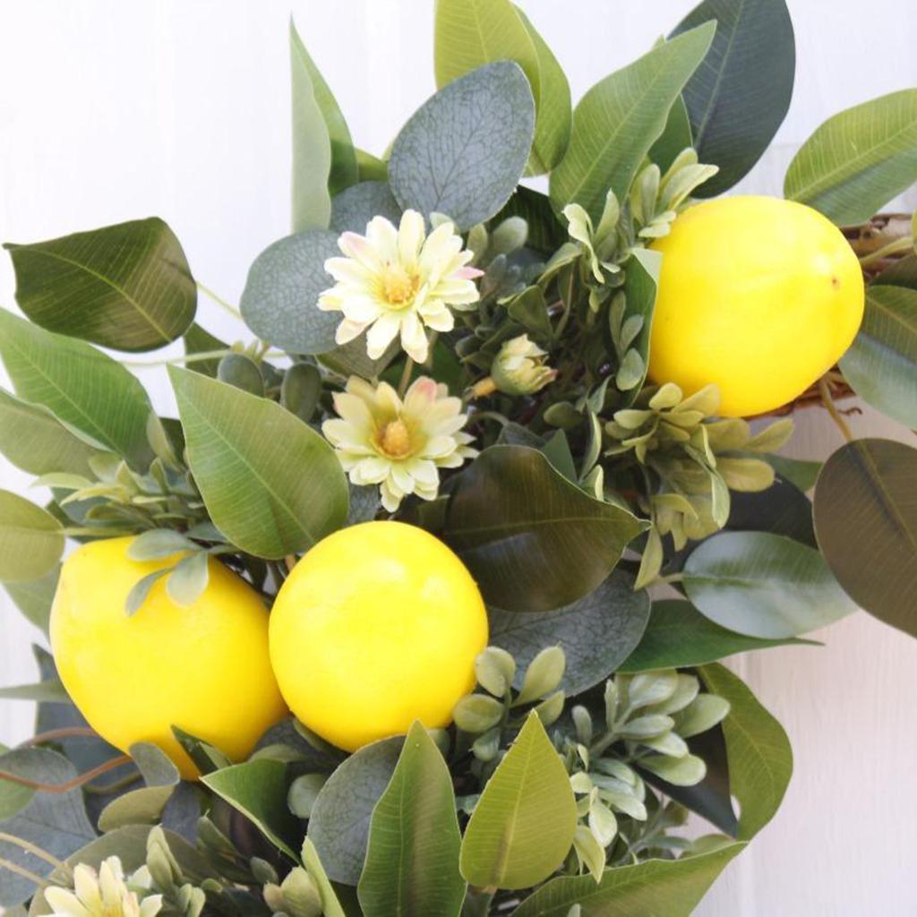 Artificial Floral Wreath   Front Door Garland Decoration Ornament