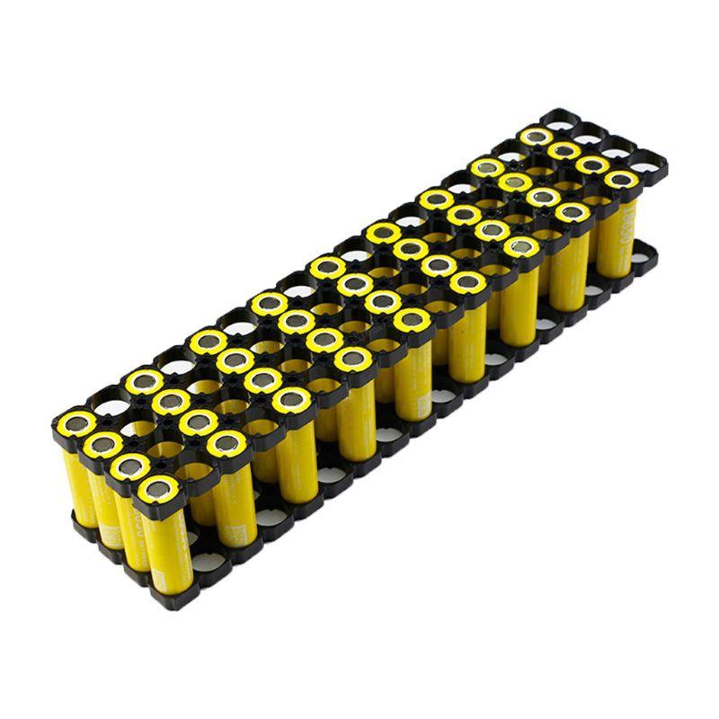 20PCS Safety 1x3 Battery Holder Bracket Plastic Cell Stand for 21700 Batteries