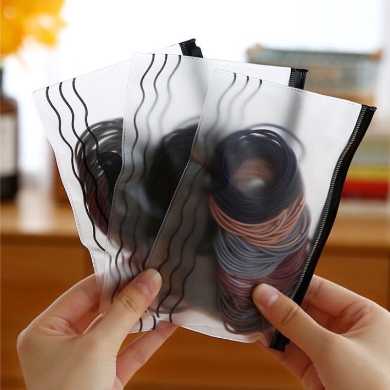 Túi 100 Dây Chun Cột Tóc Xinh Xắn Cho Bạn Gái