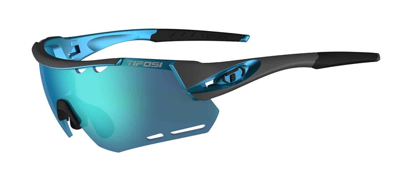 Kính thể thao chạy bộ TIFOSI ALLIANT GUNMETAL BLUE Tròng Clarion Blue, AC Red & Clear