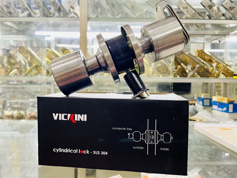 Khóa tròn Vickini dùng thẻ 30578 SS