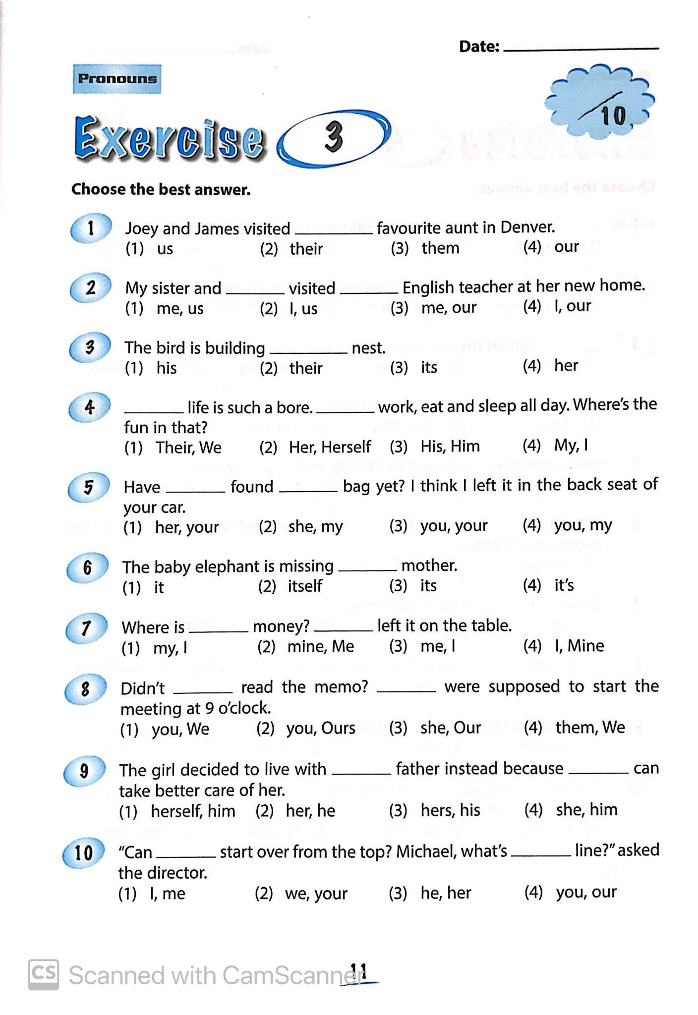 Elementary Grammar - Ngữ Pháp Tiếng Anh Cơ Bản Dành Cho Học Sinh (Workbook 6)