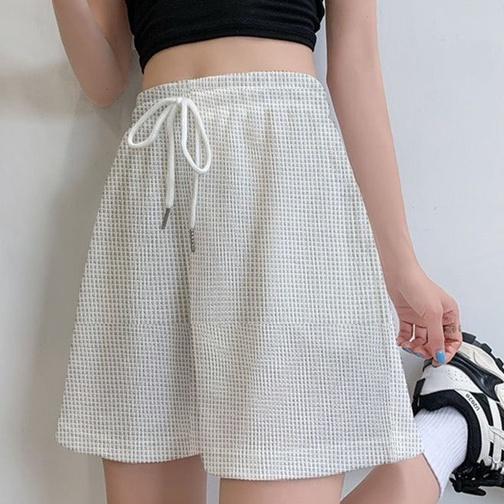 Quần shorts cạp cao chất liệu cotton, quần dây rút mẫu mới nhất_32