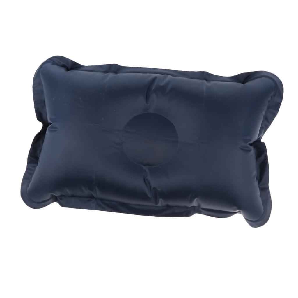 Portable Comfortable Inflatable Camping Pillow Head Cushion for Travel Hiking Backpacking Outdoor Sleeping