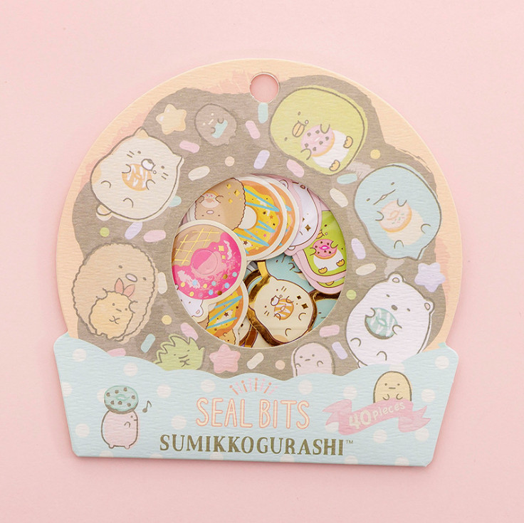 40 Miếng Dán Sticker Kawaii Nhật Bản