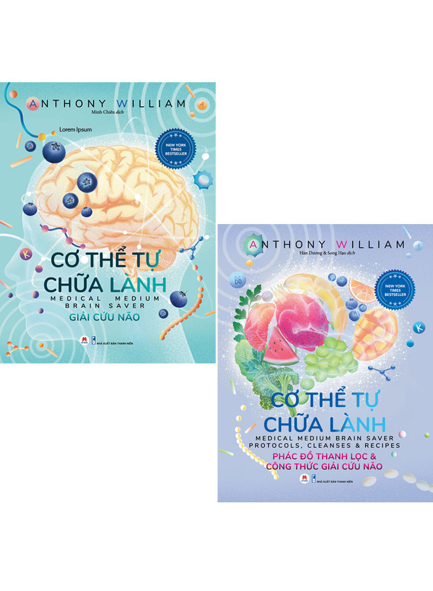 Combo Cơ Thể Tự Chữa Lành: Giải Cứu Não + Phác Đồ Thanh Lọc Và Công Thức Giải Cứu Não  _HH