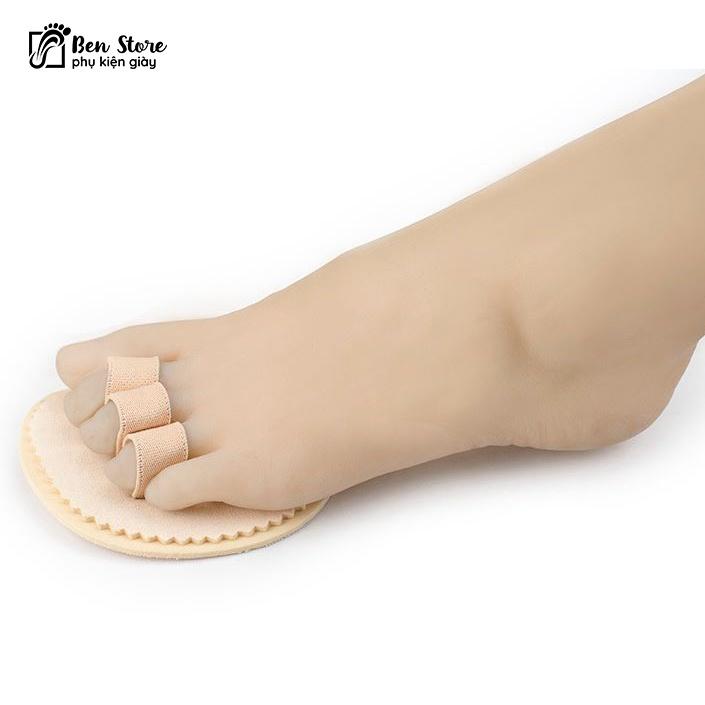 Đệm điều chỉnh dây đeo đàn hồi tách ngón chân chồng lên nhau #lot12