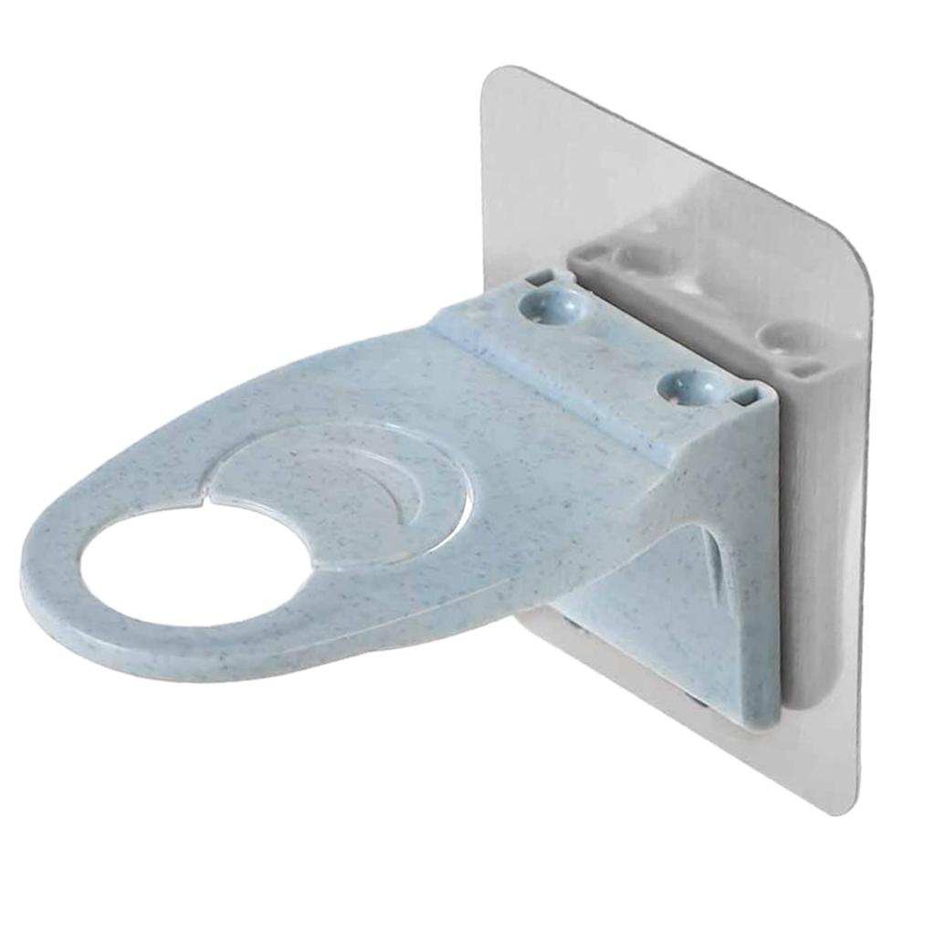 Self Adhesive Wall Mounted Bathroom Shampoo Hanging Rack Shower Gel Bottle Holder Hanger 3 Colors