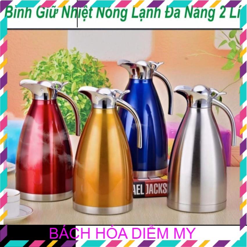 (Hàng Mới Về) Phích nước giữ nhiệt ruột inox 2L