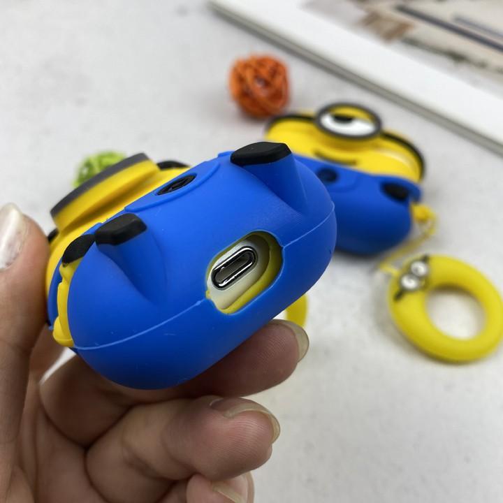 Bao Case, Ốp cho Airpods 1/ 2/ Pro hình Minion ngộ nghĩnh - Mã TZAP367