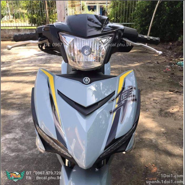 Tem Rời Exciter 150 Xám xi măng Hayabusa