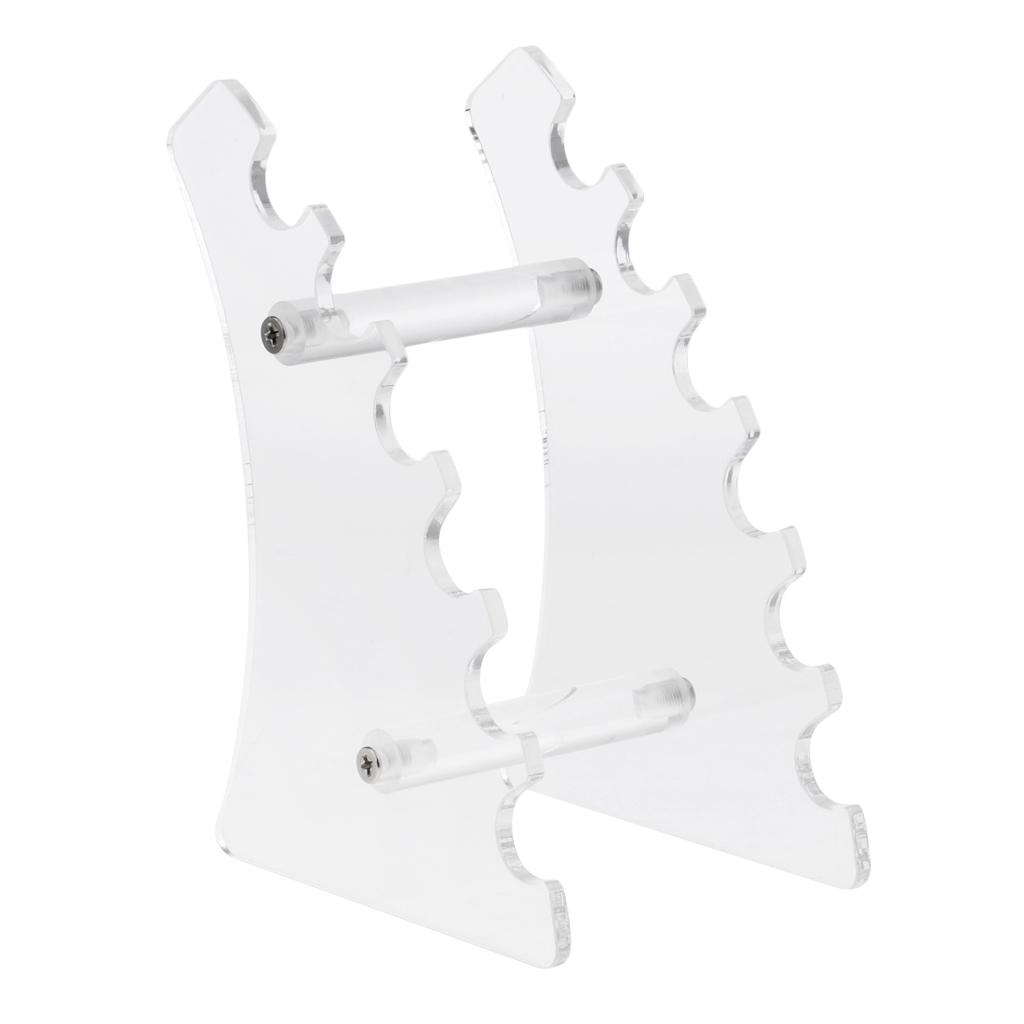 Pencil Pen Acrylic Display Rack Makeup Brushes Tools Organizer Holder Stand