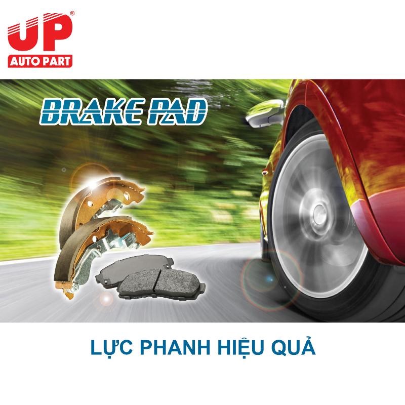 Guốc phanh bố thắng càng sau CHERVOLET SPARK 2008-2010