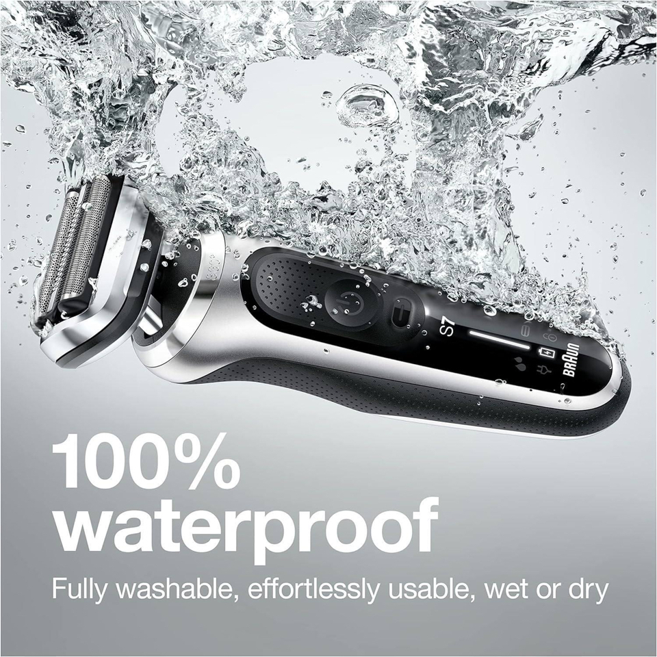 Máy cạo râu Braun Series 7, máy cạo râu khô và ướt, nhập Đức, BH 12 tháng