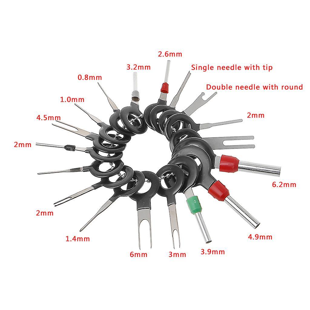 18 chiếc Ô Tô Tự Động Cắm Bảng Mạch Đầu Nối Dây Uốn Pin Thiết Bị Đầu Cuối