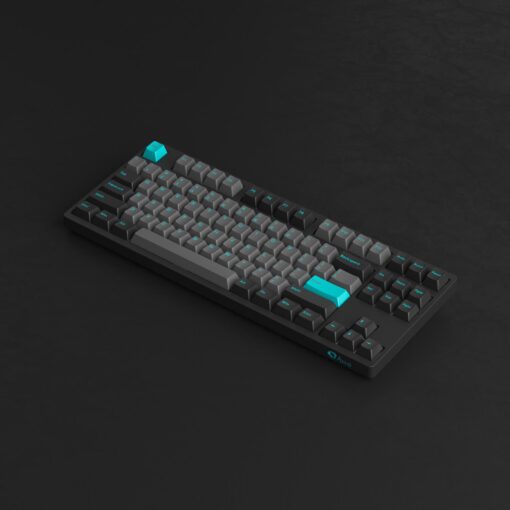 Bàn phím cơ AKKO 3087 Plus Black & Cyan - Hàng chính hãng