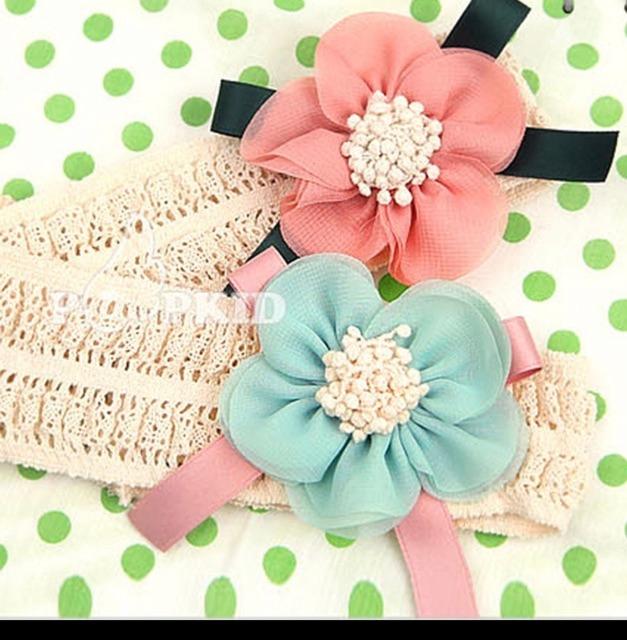 Băng đô lưới ren cho bé