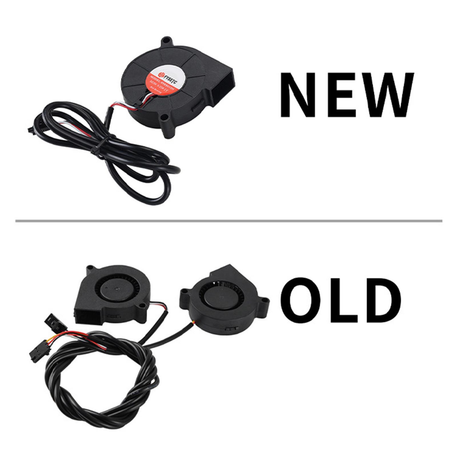 Fan Replacement Dual Ball Bearing DC Fan for MK3S 5015 5V Black