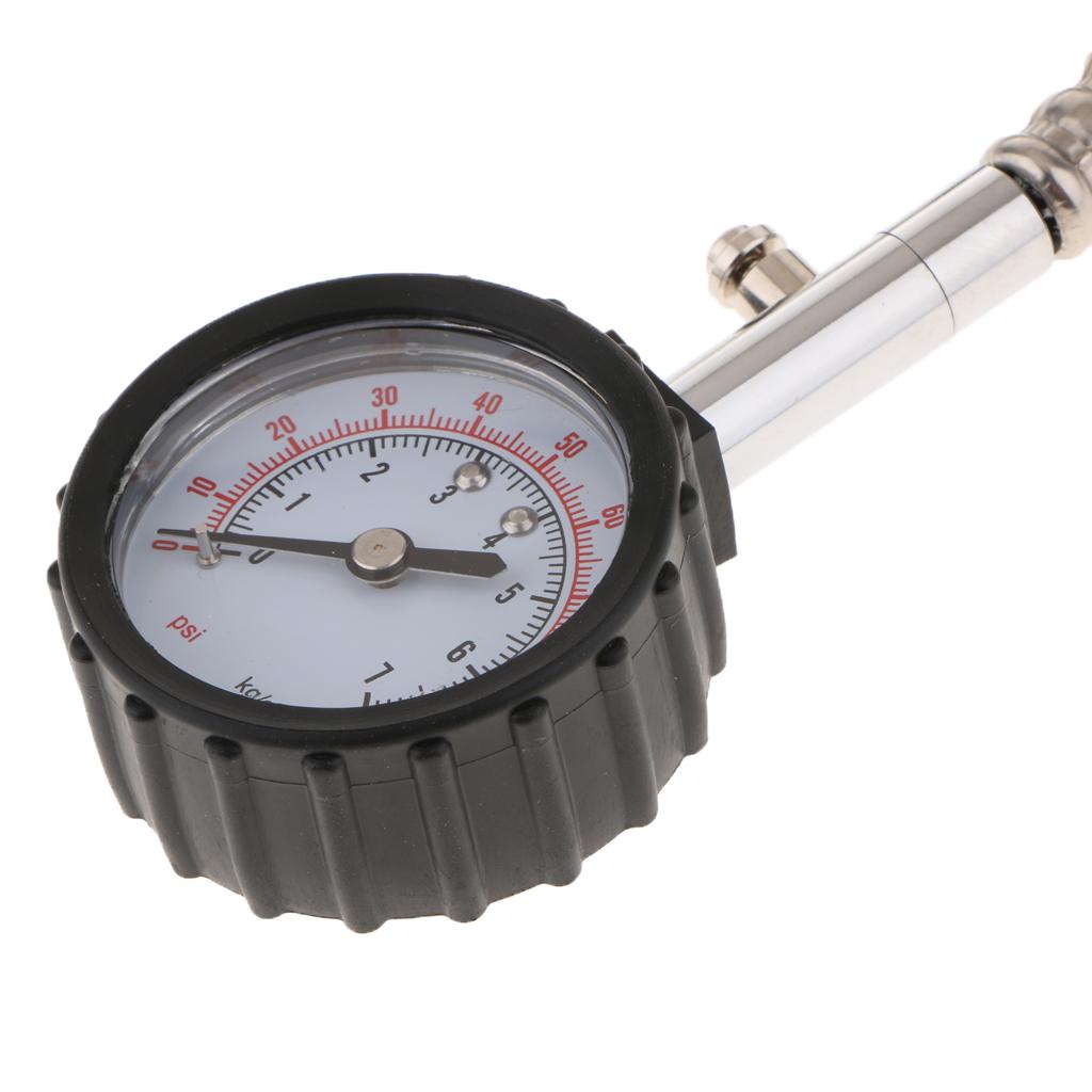 0-100 PSI Car Automobile Tire Air Pressure Gauge Tire Dial Meter