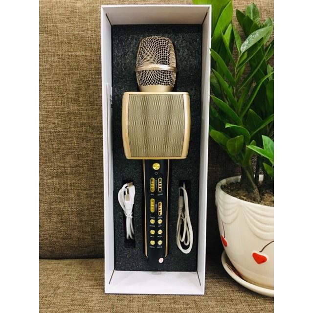 Micro Karaoke Bluetooth YS-92 Không Dây Mic Livestream Kết Nối Không Dây Hỗ Trợ Ghi Âm