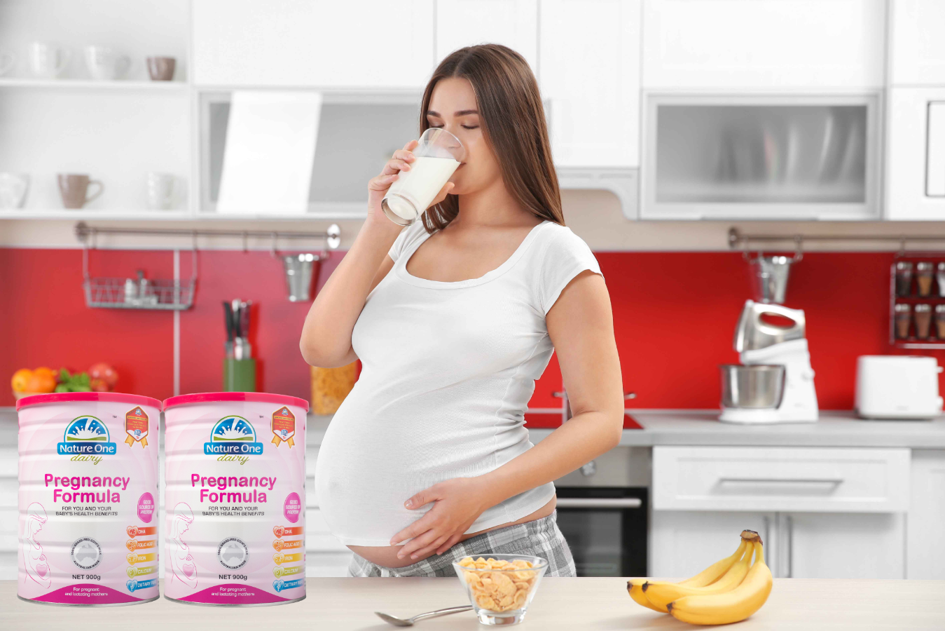 Sữa Công Thức Cho Phụ Nữ Mang Thai Nature One Dairy Pregnancy Formula – Bổ Sung Vitamin Và Khoáng Chất Thiết Yếu - Hàng Nhập Khẩu Chính Hãng