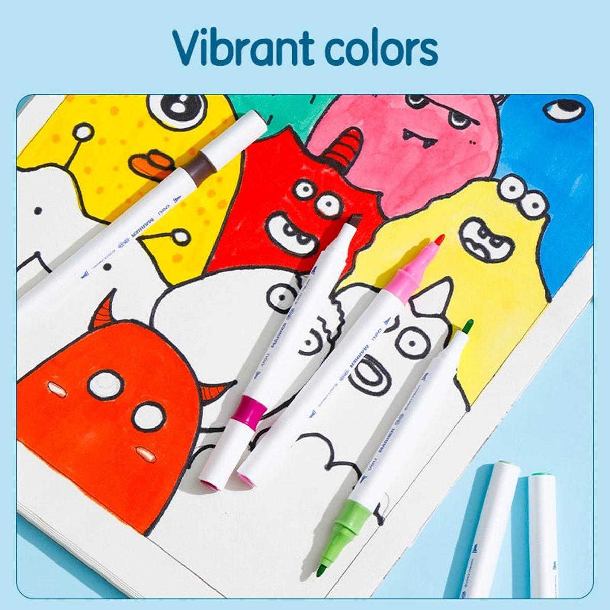 Hộp 60 Bút Marker Acrylic - Deli EC189-60