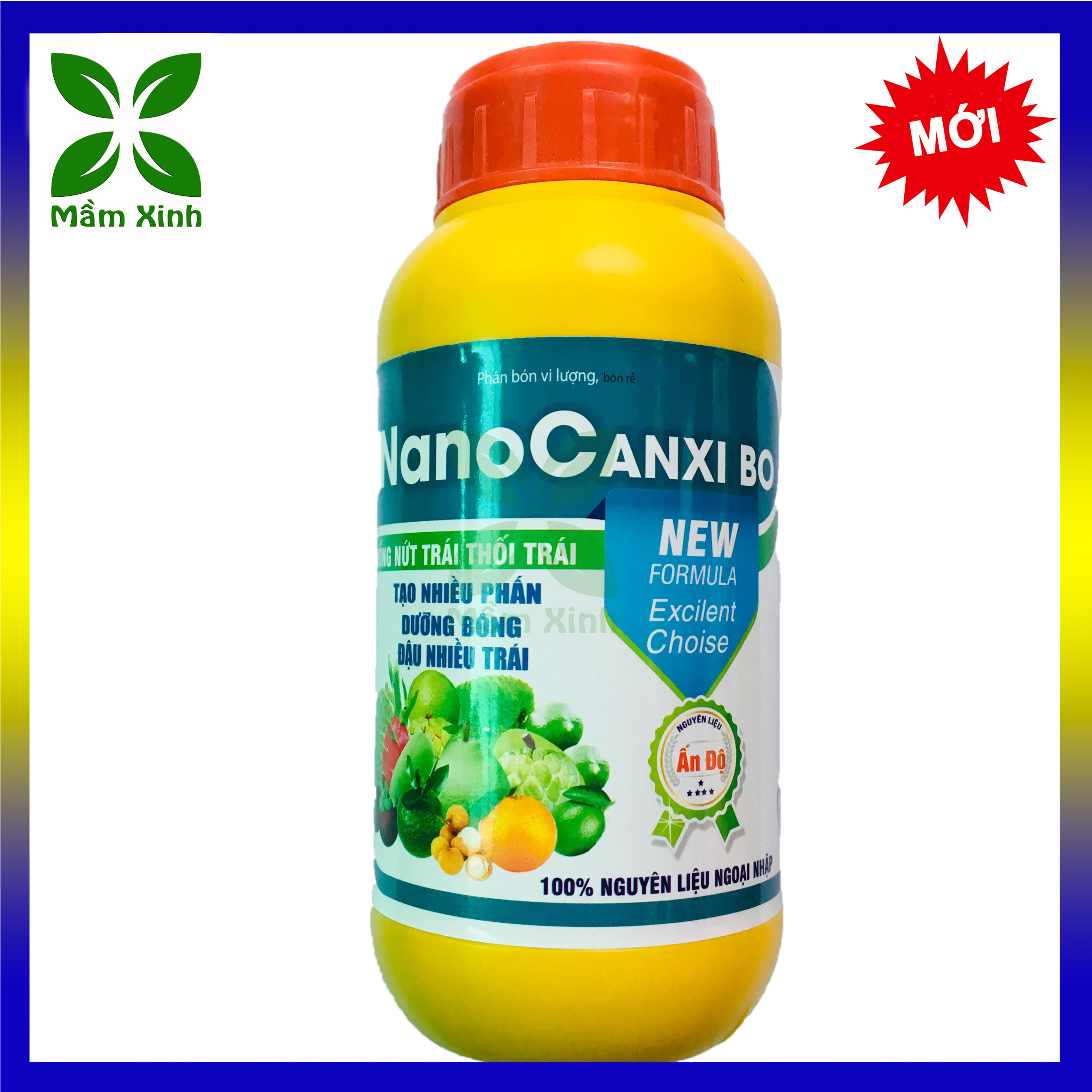Phân Bón Vi Lượng Canxi Bo Tăng Đậu Trái 500ml