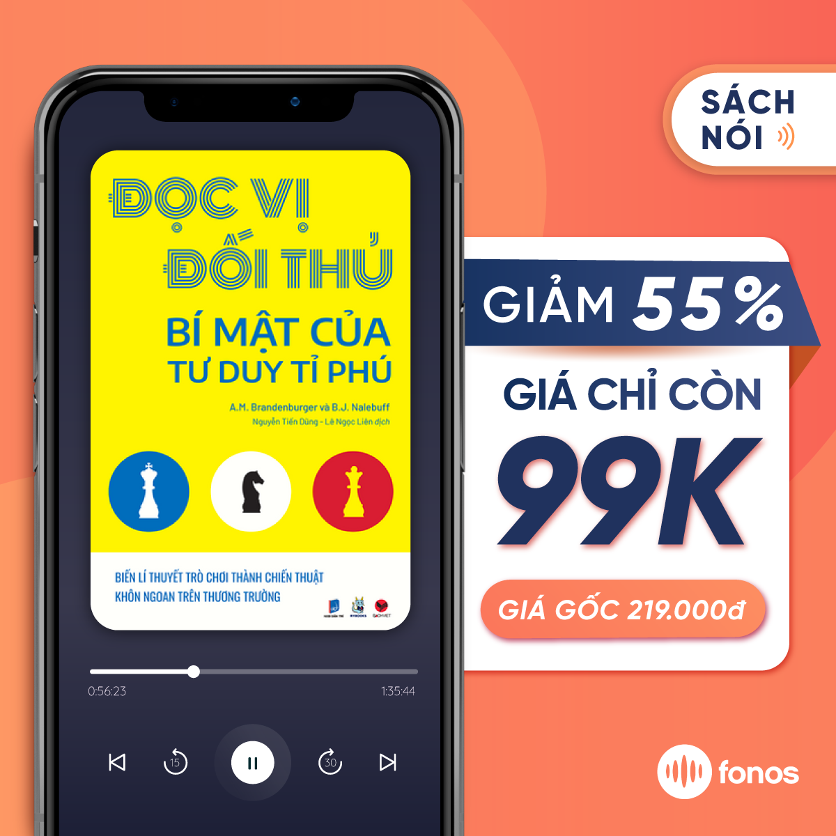 Sách nói: Đọc Vị Đối Thủ - Bí Mật Tư Duy Tỷ Phú